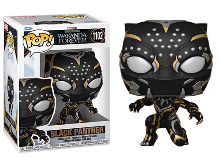 Marvel: Black Panther: Wakanda Forever - Shuri As Black Panther Funko Pop! Vinyl Figure (Bundled With Compatible Pop Box Protect