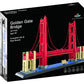 Apostrophe Games Golden Gate Bridge Building Block Set (1,977 Pieces) San Francisco'S Golden Gate Bridge Famous Landmark Series