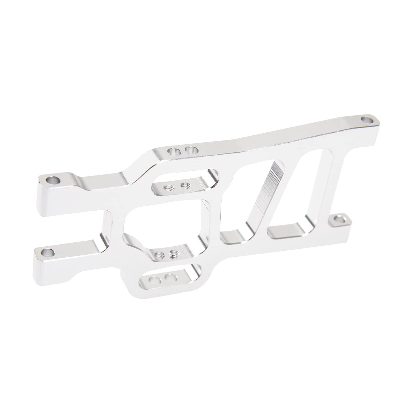 Vgoohobby Metal Front Lower Suspension Arm Upgrade Part 08005 Compatible with Redcat Racing HSP 94111 1/10 RC Car Truck (Silver)