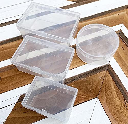 BitsBins Storage Solutions for Game Components  Organizes Meeples  Dice and Tokens | Includes 15 BitsBins Mini's | Measure 2.125 X 1.625 X 0.825