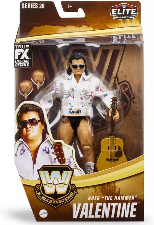 Wwe Wrestling Elite Collection Legends Series 20 Greg 'The Hammer' Valentine Action Figure