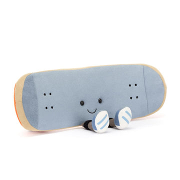 Jellycat Amuseables Skateboard Stuffed Toy, 13.5 Inches - Sports Plush Gift For Sports Fans