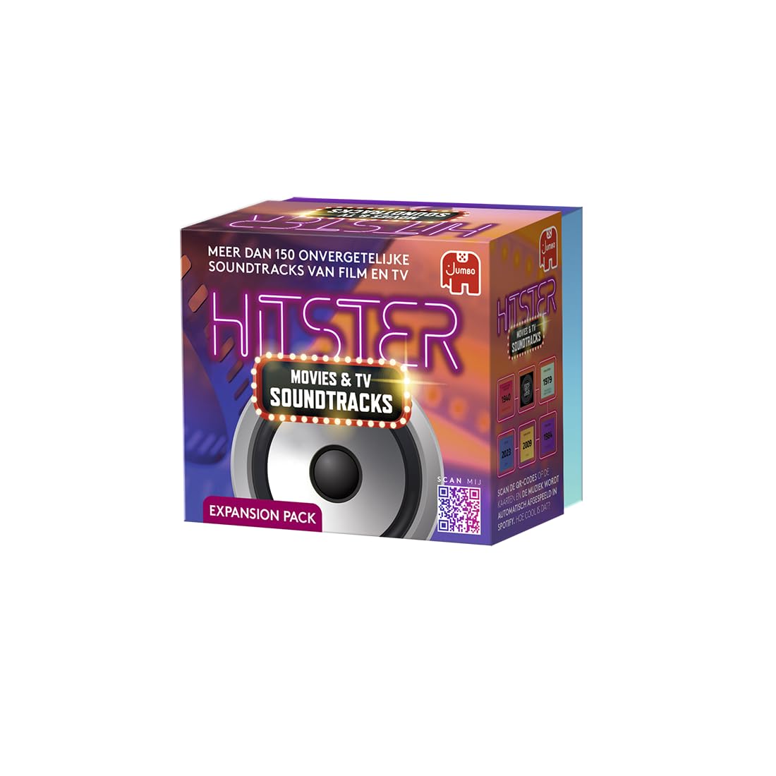 Jumbo Hitster, Movies & Tv Soundtracks, Expansion Set, Party Game, Music Game, Action Game