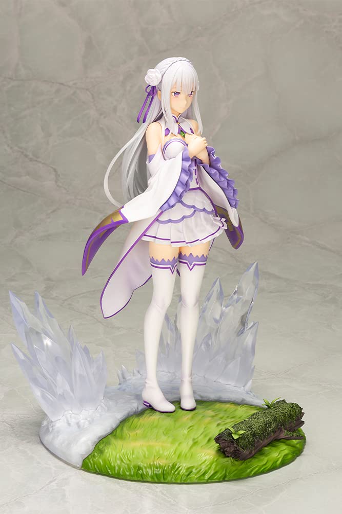 Kotobukiya Re:Zero – Starting Life In Another World: Emilia (Memory’S Journey) Pvc Statue, Multicolor