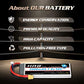 HRB 7.4V 5000mAh 50C XT60 Lipo Battery Compatible with RC Car RC Plane RC Truck RC Boat