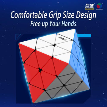 Cuberspeed Diansheng Fto M Face Turning Octahedron Magnetic Speed Cube Octahedron Stickerless Speed Cube Puzzle Diansheng Fto Magnetic