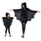 Dress Up America Kids Vampire Bat Costume - Black Batgirl Costume For Girls - Halloween Costume