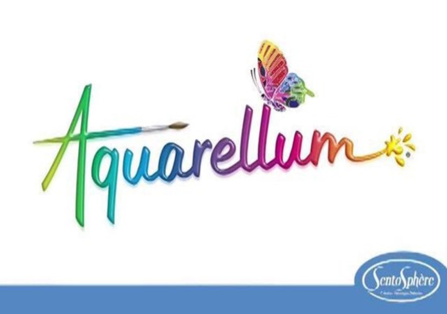 Sento Sphere Mini Aquarellum Butterflies Watercolor Paint Set