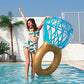 Zoostliss Inflatable Diamond Ring Pool Float For Adults & Kids