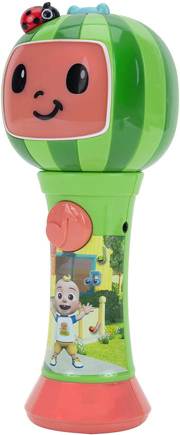 First Act Discovery Cocomelon Musical Sing-Along Microphone Plays Clips Of The ‘Thank You’ Song - Musical Instruments For Kids, Toddlers, And Preschoolers