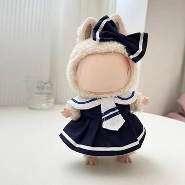 Clothes for Doll - Outfit for 17cm Dolls, Kawaii Clouth for 17cm Dolls, Cute Doll Outfit with Accessories