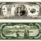 American Art Classics Bonnie & Clyde $100,000.00 Bill - Comes In Currency Bill Protector - Great Gift For Fans Of Bonnie And Clyde