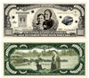 American Art Classics Bonnie & Clyde $100,000.00 Bill - Comes In Currency Bill Protector - Great Gift For Fans Of Bonnie And Clyde
