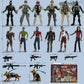 Army Men VS Zombie Action Figures  Realistic 6 Zombie Toys Playset 6 Army Toy Set with  2 Dog Figures  Halloween Decor for Boys 4-7 (14PCS)