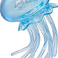 Glitter Jellyfish Squishy, Taba Squishy, Blue Jellyfish Sensory Toy for Stress Relief and Focus Improvement, Soft Squeezable Fid