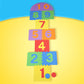 Children Giant Hopscotch Mat Game Kids Soft Eva Foam Interlocking Tiles Indoor Outdoor Garden Family Game Toys Hopscotch Game, Hopscotch Playmat Foam Interlocking Puzzle Floor