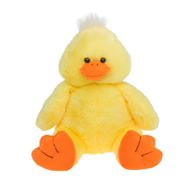 Cuddly Soft 16 Inch Stuffed Yellow Plush Duck.We Stuff 'Em.You Love 'Em!