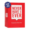 Never Have I Ever Card Game - Expansion Pack One  The Ultimate mature-themed Party Game Starter Pack  Spice Up Your Next Game Night  Pregame  or Icebreaker  Includes Wild and Hilarious Prompts  Ages 17+