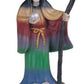 5 Inch Rainbow Santa Muerte Saint Death Grim Reaper Statue Figurine