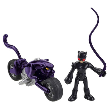 Imaginext, Dc Super Friends, Streets Of Gotham, Catwoman And Cycle