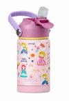 Moca Kids Water Bottle 350Ml | Hot&Cold Stainless Steel Sipper Bottle For Kids With Soft Nozzle |Boys & Girls Kids Leak-Proof Bo