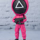 TAMASHII NATIONS - Squid Game - Masked Soldier, Bandai Spirits Figuarts Mini Action Figure