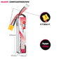 GAONENG 4PCS GNB 2S 550mAh LiPo Battery 7.6V HV 100C Long Range Drone FPV XT30 Connector for Emax Tinyhawk II Micro FPV Racing D