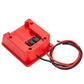 QSDXNYDC Power Wheel Adapter for Milwaukee 18V M18 Battery Connector, Medium, Model qsmqx-01, 14 Gauge Robotics