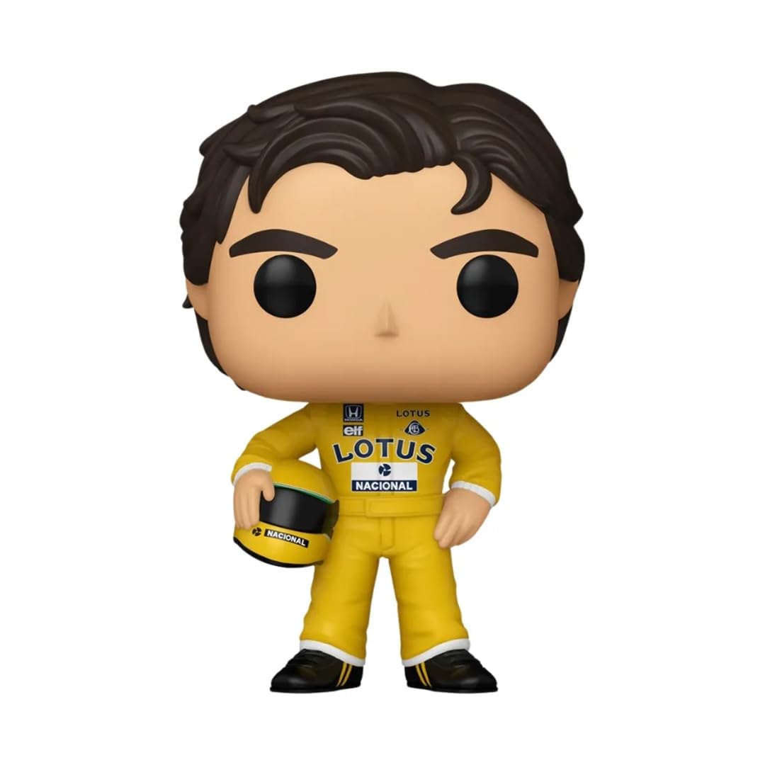 Funko Pop! Ayrton Senna 10 Exclusive Vinyl Figure - Multicolor, Normal Size, Model FU84453
