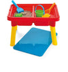Toddler Sensory Kids Table with Lid | Sensory Bin | Kidoozie | Mega Block Compatible Lid | Indoor Outdoor Use , Red, G02521 17 x