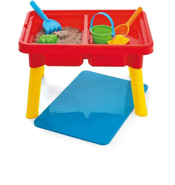 Toddler Sensory Kids Table with Lid | Sensory Bin | Kidoozie | Mega Block Compatible Lid | Indoor Outdoor Use , Red, G02521 17 x