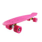 SNAPPSY Penny Board Colorful Skateboard Lightweight 27 Inch Cruiser Skateboard for Beginners, Outdoor, Travel Pink W Pink Wheel