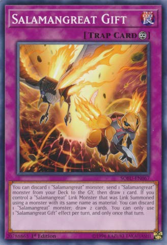 Yu-Gi-Oh! - Salamangreat Gift - Sofu-En067 - Common - 1St Edition - Soul Fusion