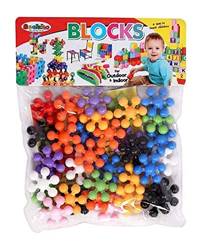 Unique Crafts Star Blocks, Stem Blocks, Educational Construction Star Blocks for Kids Colorful Snowflakes Building Blocks Toys i
