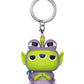 Funko Pop! Keychain: Pixar Alien Remix - Randall, Multicolour, 2 Inches