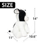Weigedu Floppy Dairy Cattle Cow Plush Toy - 15.7 Inch Soft & Cuddly Stuffed Animal Cow With Embroidered Eyes, Perfect For Kids,