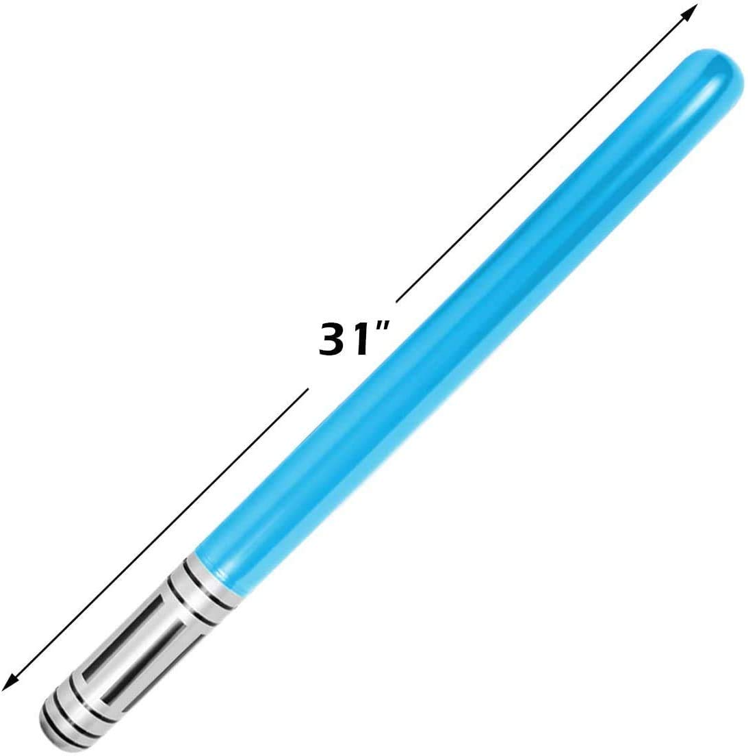 15PCS Inflatable lightsaber - Halloween/Christmas Party Bags Stocking Stuffers Favors Inflatable Swords for Star Wars Themed Par