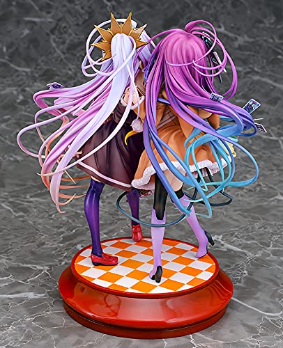 Phat! No Game No Life - Zero: Shiro & Schwi 1:7 Scale Pvc Figure, Multicolor