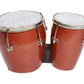 SAI MUSICAL Bango Wooden Drum Set for Kids and Adults (Brown)