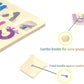 Wooden Peg Puzzles For Toddlers, Alphabet Learning Toys, Baby Puzzles Alphabet Board For Kids, Preschool Knob Puzzle For Boys Girls, Chunky Abc Shape Puzzles For 2 3 4 Year Old
