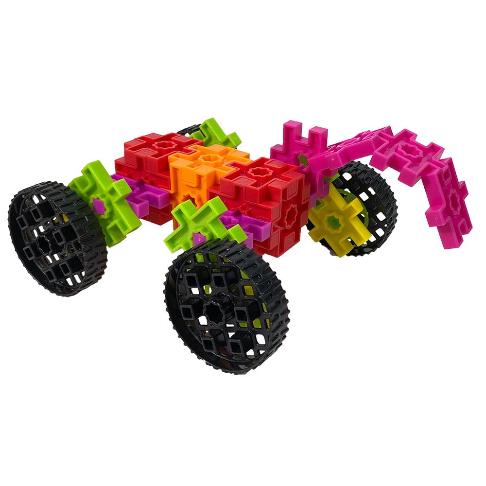 Incredibly Interconnectable Toys Kadu Da Out Of This World 78 Piece Set - Stem/Steam Building + Construction Toy, For Open + Ima