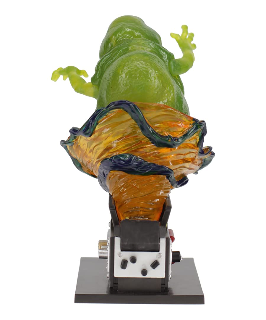 Royal Bobbles Ghostbusters Classic Slimer Bobblescape™ In Ghost Trap Vortex – 6.2 Inches Tall – Collectible Bobblehead Statue