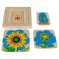 Montessori Sunflower Life-Cycle Puzzle