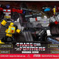 Jada Toys Transformers G1 Diorama Scene 2.75' 4-Pack Die-Cast Collectible Figures, Toys For Kids And Adults