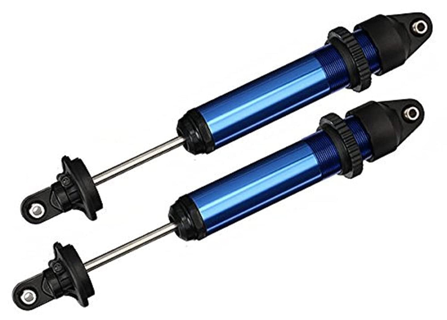 Traxxas 7761 X-Maxx GTX Blue-Anodized Aluminum Shocks, Assembled w/o Springs