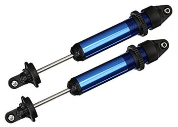 Traxxas 7761 X-Maxx GTX Blue-Anodized Aluminum Shocks, Assembled w/o Springs