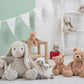 Steiff Hoppie Rabbit: enhanced 15 Stuffed Animal Toy  Soft Cuddly Friends for Girls  Boys & Kids (Light Grey)