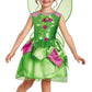 Tinker Bell Classic Costume - Green Pink - Size 3-4 Tall
