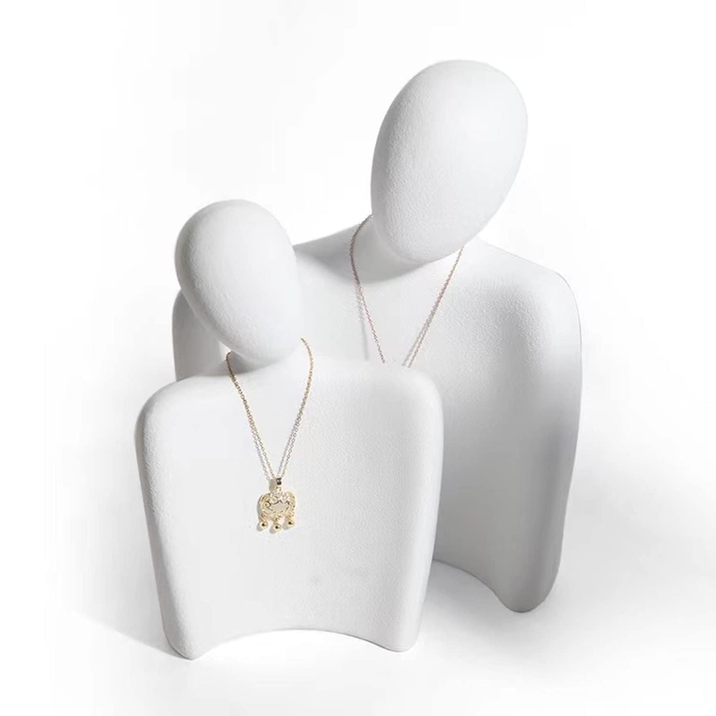 Katoonx Hugging Couple Statues Ceramic Lover Figurine Characters Coffee Table Decor (White)