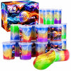 Galaxy 24 Pack, Slime Party Favors , Unicorn Color Slime Pack For Kids Goodie Bag Stuffers- Pretty Soft, Stretchy & Non Sticky S